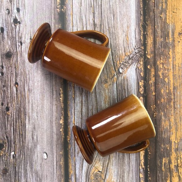 Vintage Restaurant Pedestal Coffee Mug Mid Century Diner - Picture 8 of 12